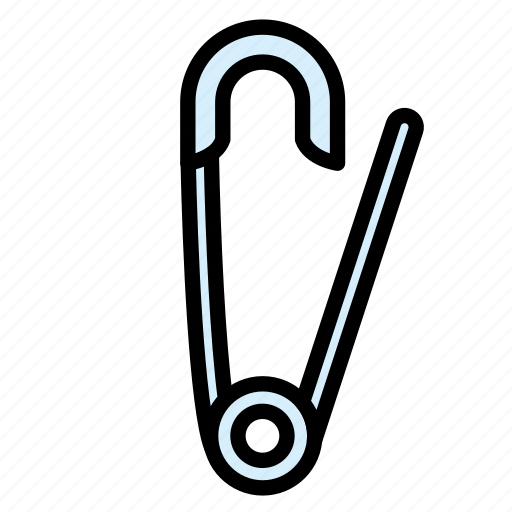 Baby, clasp, diaper, safety pin icon - Download on Iconfinder