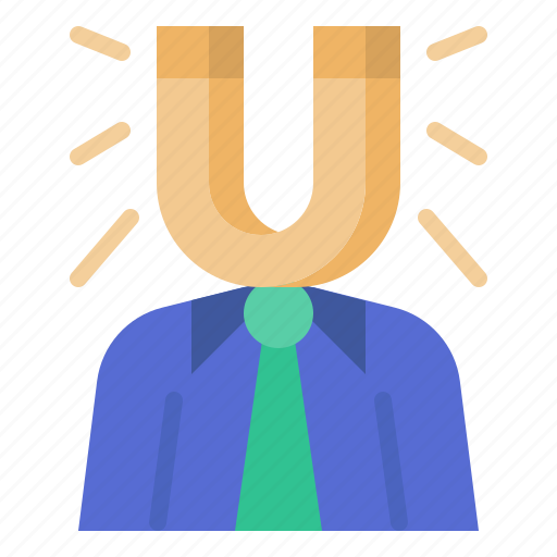 Talent, businessman, interest, attraction, attention, company, attract attention icon - Download on Iconfinder