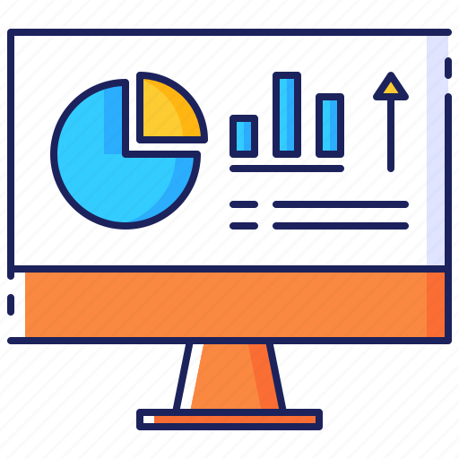 Annual, business, chart, graphs, infographics, presentation, report icon - Download on Iconfinder