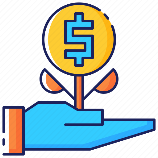 Business, growing, growth, increase, money, plant, success icon - Download on Iconfinder