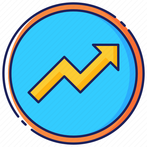 Arrow, business, chart, graph, growth, increase, success icon - Download on Iconfinder