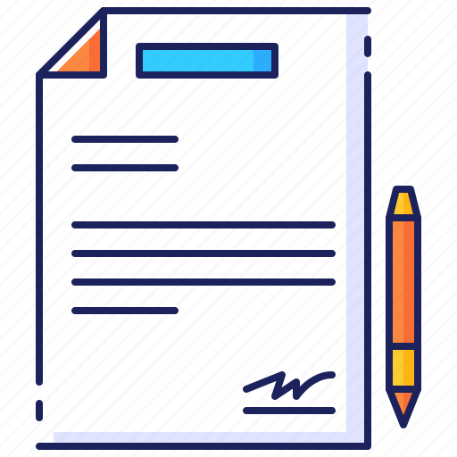 Agreement, business, contract, deal, pen, sign, signature icon - Download on Iconfinder