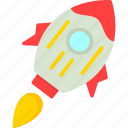 launch, rocket, ship, space