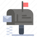 box, mail, mailbox, message
