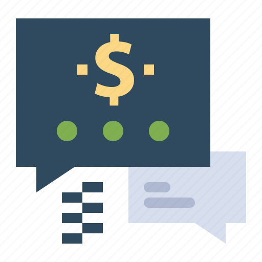 Chat, dollar, mail icon - Download on Iconfinder