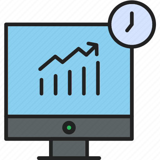 Stocks, analytics, chart, growth, increasing icon - Download on Iconfinder