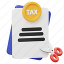 tax, cut, accounting, payment, document, invoice, receipt, finance, scissors 