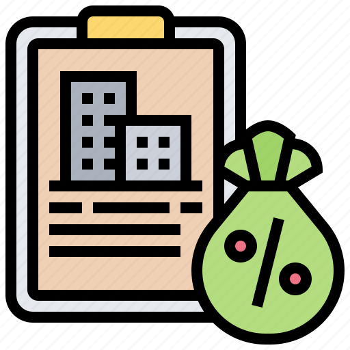 Assessment, business, property, tax, value icon - Download on Iconfinder