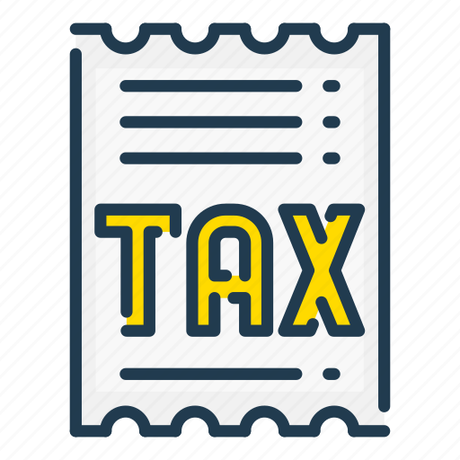 Bill, invoice, receipt, tax, taxation icon - Download on Iconfinder