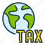 globe, internet, online, tax, taxation, world, worldwide 
