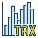 analytics, chart, report, tax, taxation