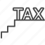duties, payable, staircase tax, tariff, tax, taxes 