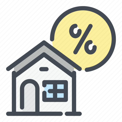 Mone, house, building, fee, tax, loan, mortgage icon - Download on Iconfinder