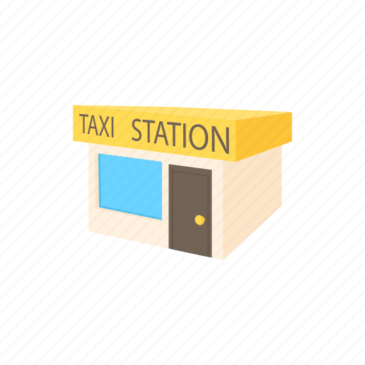 Automobile, car, cartoon, office, service, station, taxi icon - Download on Iconfinder
