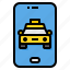 app, mobile, smartphone, taxi, technology 