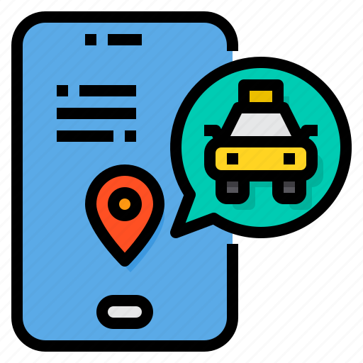 App, location, mobile, smartphone, taxi, technology icon - Download on Iconfinder