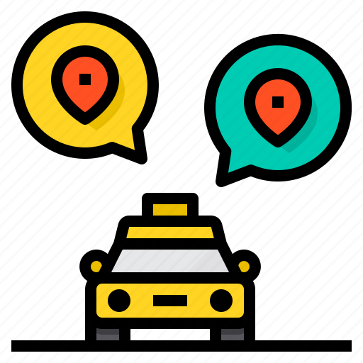 Location, pin, placeholder, station, taxi icon - Download on Iconfinder