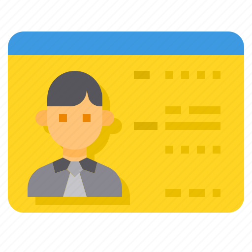 Driver, id, identification, license, transport icon - Download on Iconfinder