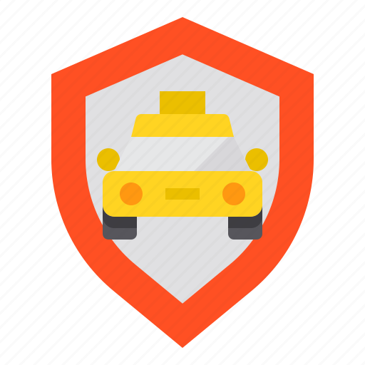 Security, shield, taxi, transport, vehicle icon - Download on Iconfinder