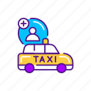 car, online, pick up, service, taxi, traveler
