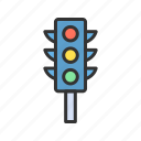 traffic light, road sign, signals, artificial intelligence, stop