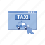 booking, transport, driver, rent, navigation, taxi, car, service, cab 