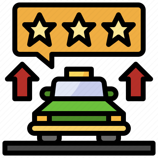 Commerce, like, rating, shopping, stars, taxi, transportation icon - Download on Iconfinder