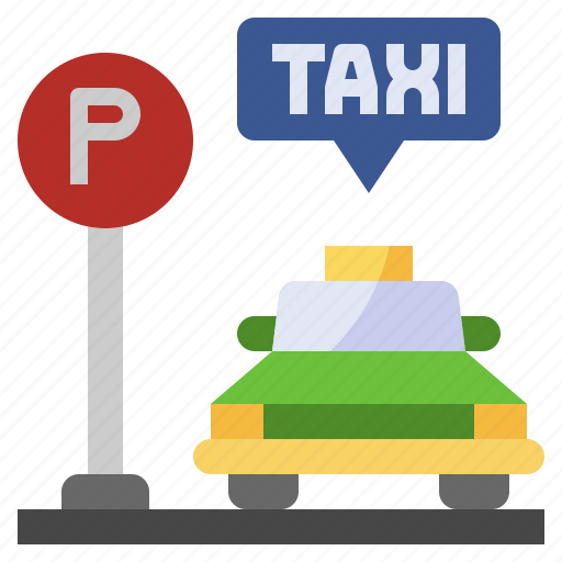 Architecture, city, lot, parking, signaling, taxi, transportation icon - Download on Iconfinder