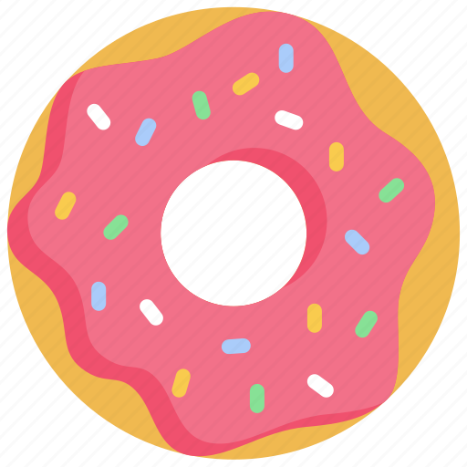 Donut, food, sweet, dessert, cake, bakery, snack icon - Download on Iconfinder