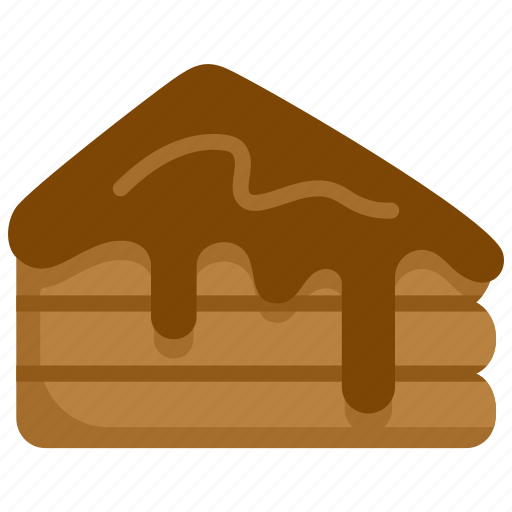Chocolate, cake, food, sweet, dessert, tasty, brown icon - Download on Iconfinder