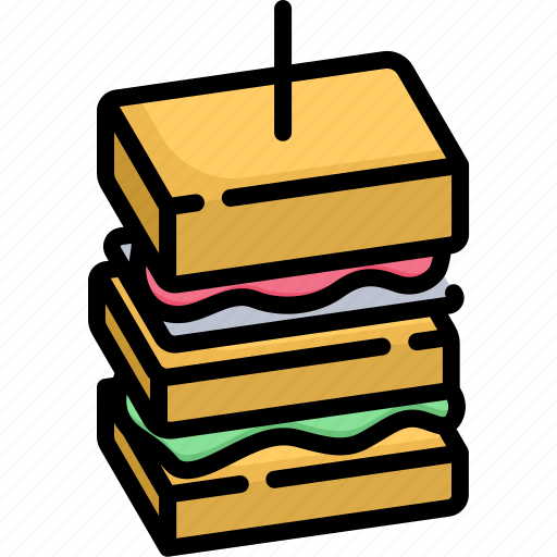 Mini, sandwiches, snack, food, bread, gourmet, meal icon - Download on Iconfinder