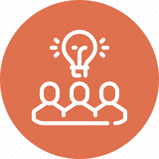 Brainstorm, idea, people, team, teamwork, thinking, work icon - Download on Iconfinder