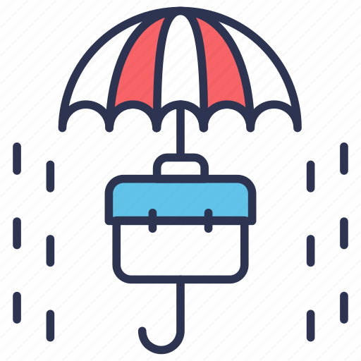 Bag, business, risks management, umbrella icon - Download on Iconfinder