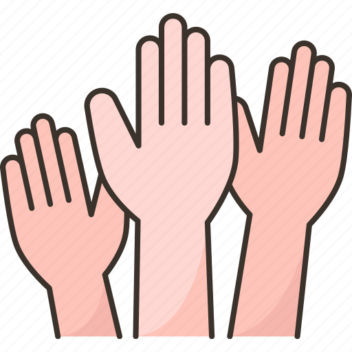 Participant, hands, members, team, together icon - Download on Iconfinder