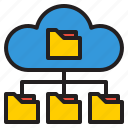 cloud, business, organization, network, folder