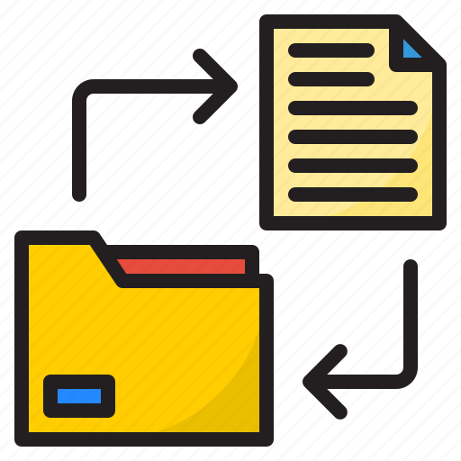 File, business, document, transfer, folder icon - Download on Iconfinder