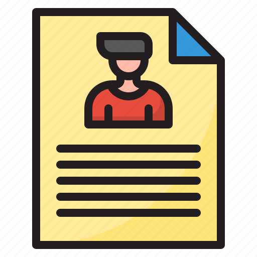 File, document, business, organization, man icon - Download on Iconfinder