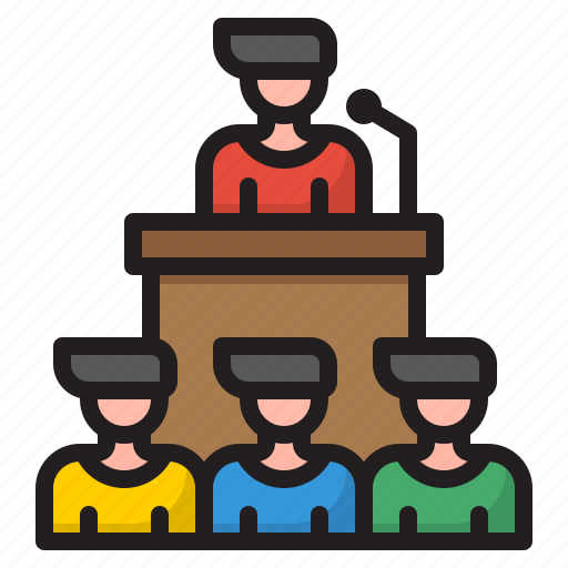 Present, man, organization, business, teamwork icon - Download on Iconfinder