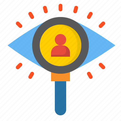 Eye, business, man, search, vision icon - Download on Iconfinder