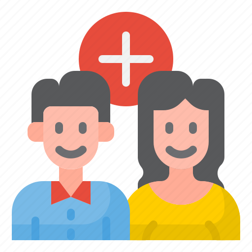 Man, teamwork, business, woman, add icon - Download on Iconfinder