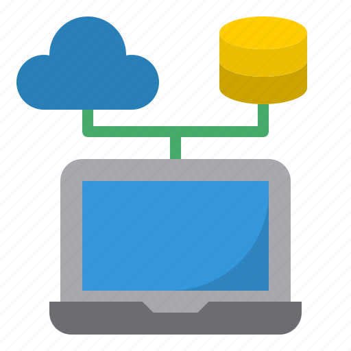 Server, cloud, network, database, laptop icon - Download on Iconfinder