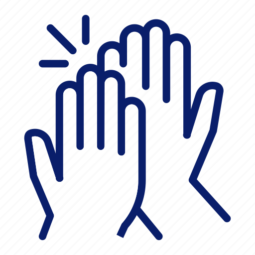 Teamwork, five, hand, clap icon - Download on Iconfinder