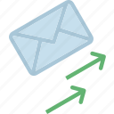 delivery, email, envelope, mail, message
