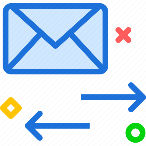 Distribute, email, envelope, mail, message icon - Download on Iconfinder