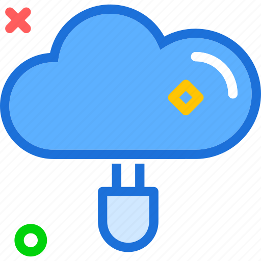 Accessplug, adapterin, cloud, connection, electric, online, upload icon - Download on Iconfinder