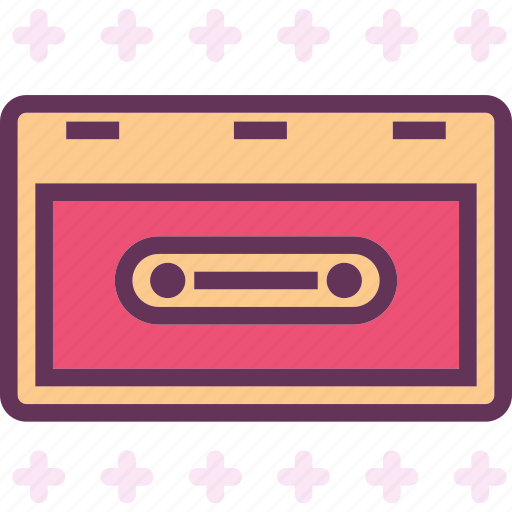 Casette, music, old, record, tape, vintage icon - Download on Iconfinder