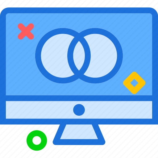 Display, monitor, screen, settings, technology, user icon - Download on Iconfinder