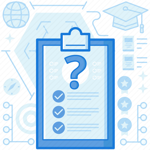 Answers, checklist, clipboard, faq, list, question, survey icon - Download on Iconfinder