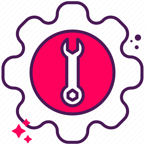 Operation, management, gear, setting, wrench icon - Download on Iconfinder