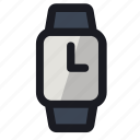 clock, device, hour, time, watch